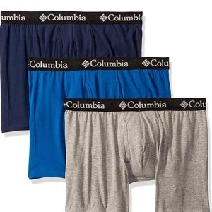 Columbia Men's Cotton Stretch 3 Pack Boxer Brief